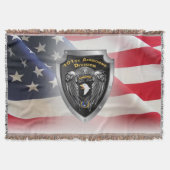 第101機上部門カスタム設計シールド スローブランケット (正面)