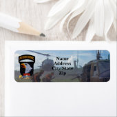 第101機上部門ベトナムパッチ ラベル (インサイチュ)