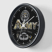 第101機空部退役軍人 壁時計 (傾斜)