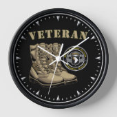 第101機空部退役軍人 壁時計 (正面)