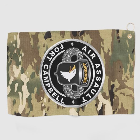 第101機空部 ゴルフタオル (横)