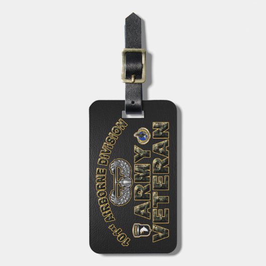 第101機空部  ラゲッジタグ (正面縦)