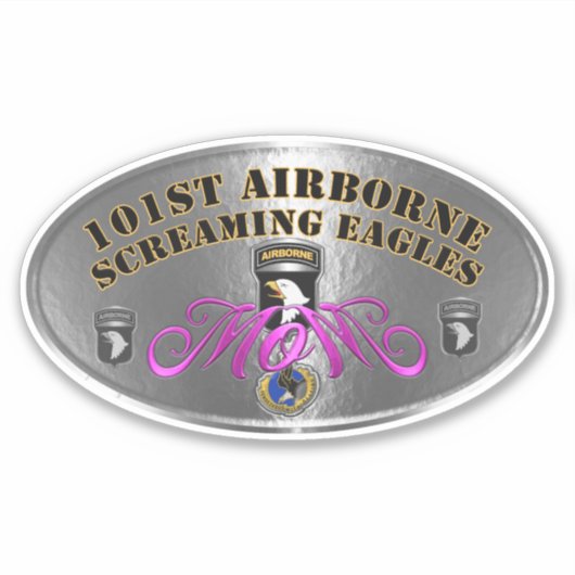 第101機空部MOM シール (正面)