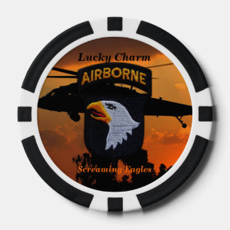 第101空挺叫びイーグルフォートキャンベル ポーカーチップ