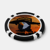 第101空挺叫びイーグルフォートキャンベル ポーカーチップ (シングル)