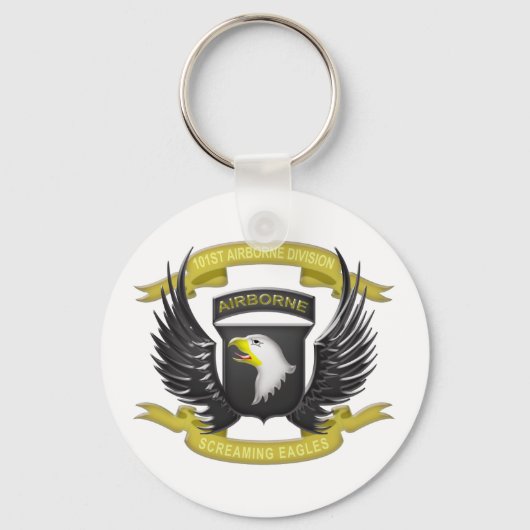 第101空挺型3D キーホルダー (正面)