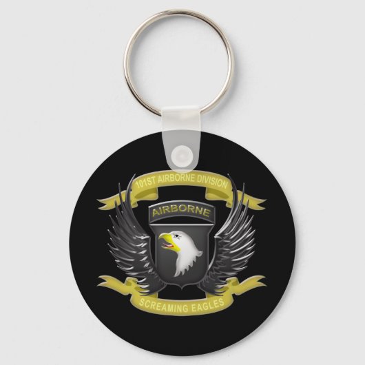 第101空挺型3D キーホルダー (正面)