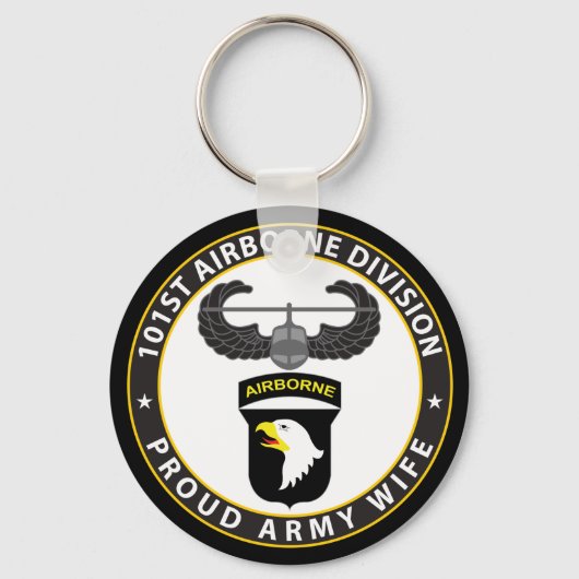 第101空挺妻 キーホルダー (正面)