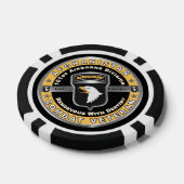 第101空挺師団アフガニスタン退役軍人 ポーカーチップ (シングル)