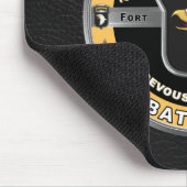 第101空挺師団イラク退役軍人 マウスパッド (コーナー)