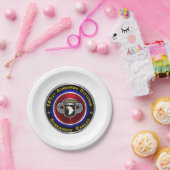 第101空挺師団イーグルズ叫びカスタム ペーパープレート (パーティー)