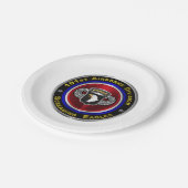 第101空挺師団イーグルズ叫びカスタム ペーパープレート (アングル)