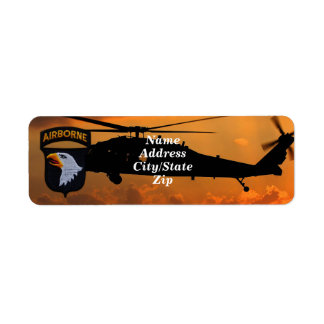 第101空挺師団イーグルパッチ叫び ラベル