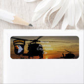 第101空挺師団イーグルパッチ叫び ラベル (インサイチュ)