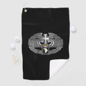 第101空挺師団コンバットメディックバッジ ゴルフタオル (インサイチュ)