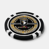 第101空挺師団デザートストーム退役軍人 ポーカーチップ (シングル)