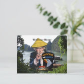 第101空挺師団ナムパッチ ポストカード (スタンド正面)