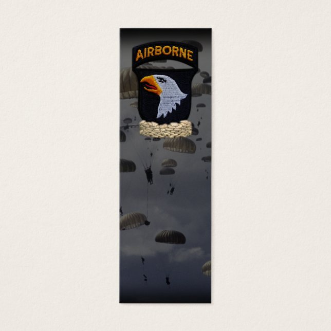 第101空挺師団パッチ・ブックマーカー (正面)