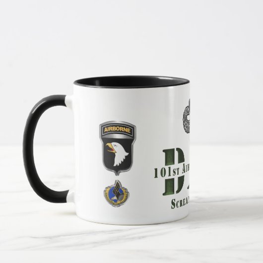 第101空挺師団パパ マグカップ (左)