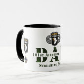 第101空挺師団パパ マグカップ (正面左)