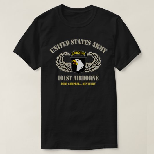 第101空挺師団パラトパーT退役軍人ダ Tシャツ