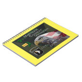 第101空挺師団ベトナム戦闘機退役軍人 ノートブック (左側)