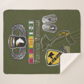 第101空挺師団ベトナム空軍 シェルパブランケット (正面(横))