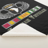 第101空挺師団ベトナム退役軍人シェルパB シェルパブランケット (3/4)