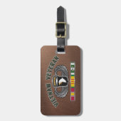 第101空挺師団ベトナム退役軍人  ラゲッジタグ (正面縦)