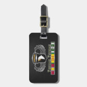 第101空挺師団ベトナム退役軍人 ラゲッジタグ (正面縦)