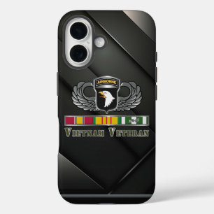 第101空挺師団ベトナム退役軍人 iPhone 16ケース