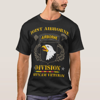 第101空挺師団ベトナム退役軍人Tシャツ、Ve Tシャツ
