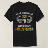 第101空挺師団ベトナム退役軍人TシャツVet Tシャツ (デザイン正面)