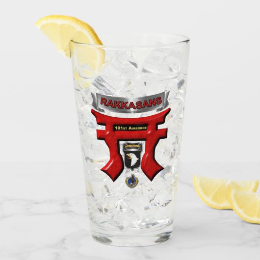 第101空挺師団ラクカザン タンブラーグラス (アイス正面)