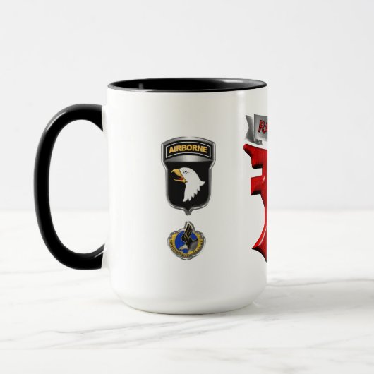 第101空挺師団ラクカザン マグカップ (左)