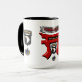 第101空挺師団ラクカザン マグカップ (正面左)