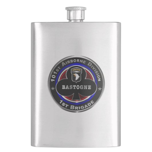 第101空挺師団第1旅団「バストーニュ」 フラスク (正面)