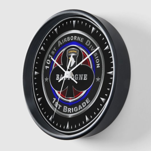 第101空挺師団第1旅団 壁時計 (傾斜)