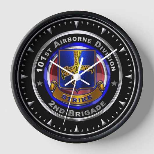 第101空挺師団第2旅団 壁時計 (正面)
