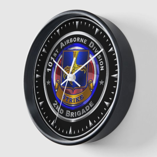 第101空挺師団第2旅団 壁時計 (傾斜)