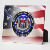 第101空挺師団第3旅団 フォトプラーク (側面)