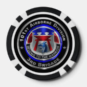 第101空挺師団第3旅団 ポーカーチップ (裏面)