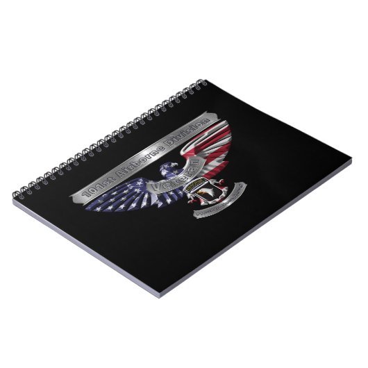 第101空挺師団誇りを持った「任務を果たしていること」 ノートブック (左側)