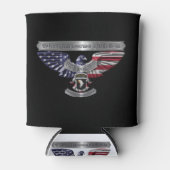 第101空挺師団誇りを持った「任務を果たしていること」 缶クーラー (正面)