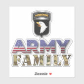 第101空挺師団陸軍科 シール (シート)