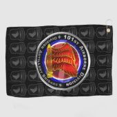 第101空挺師団 ゴルフタオル (横)