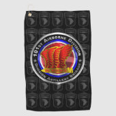 第101空挺師団 ゴルフタオル (正面)