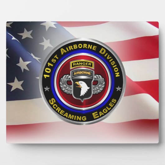 第101空挺師団 フォトプラーク (正面)