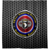 第101空挺師団「ワシの叫び」 シャワーカーテン (正面)