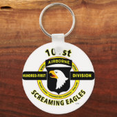 第101空挺師団「ワシを叫ぶ」 キーホルダー (正面)